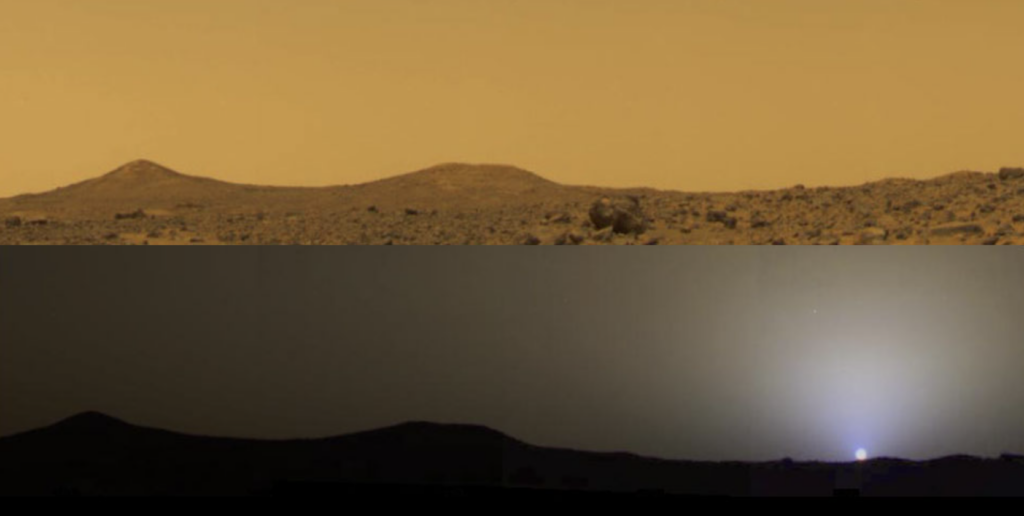 How Does Mars’ Atmosphere Affect the Planet’s Color?
